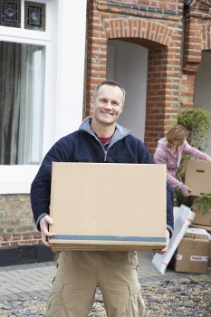 Local removals van supporting a home move in Wennington